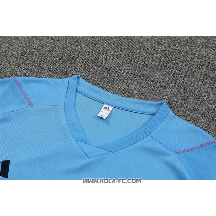 Chandal del Argentina 2023-2024 Manga Corta Azul Oscuro - Pantalon Corto